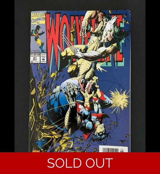 Marvel Wolverine - 81 - May 1994 Comic Book